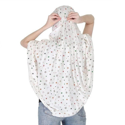 Long Cotton Summer Safe Scarf Mask